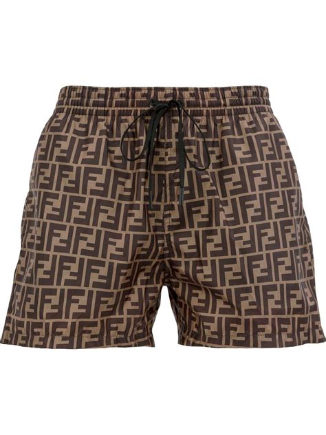 fendi jogging shorts|Fendi swim shorts for men.